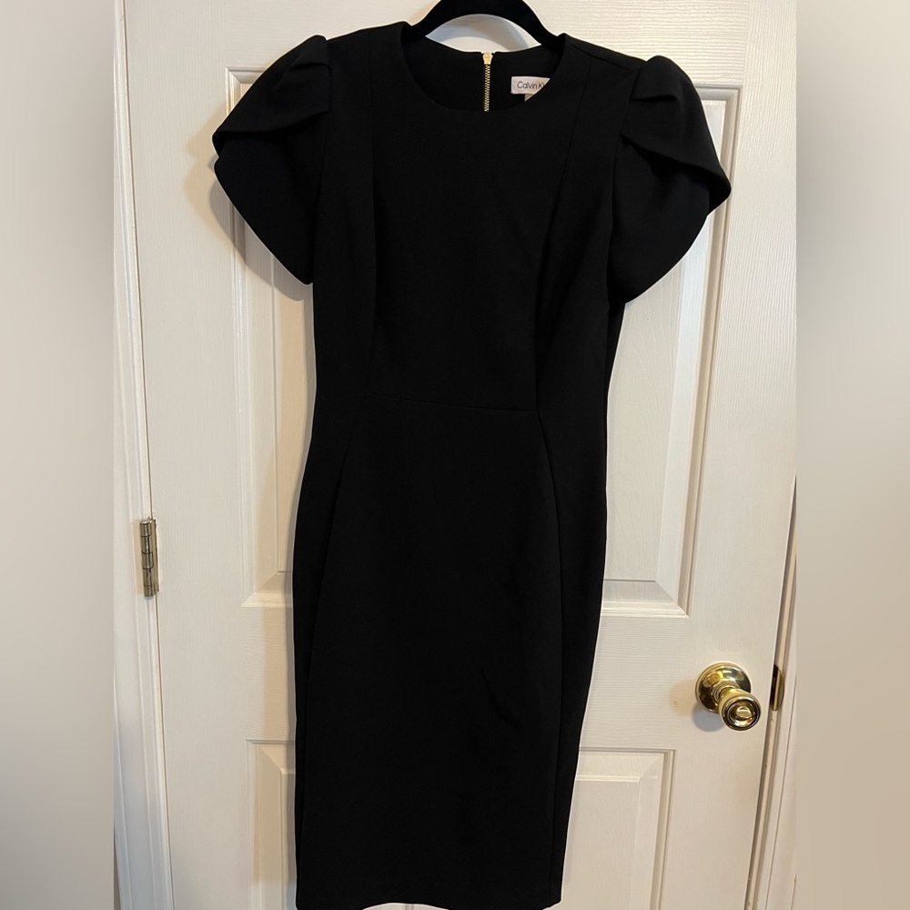 Calvin Klein Tulip Sleeve Dress